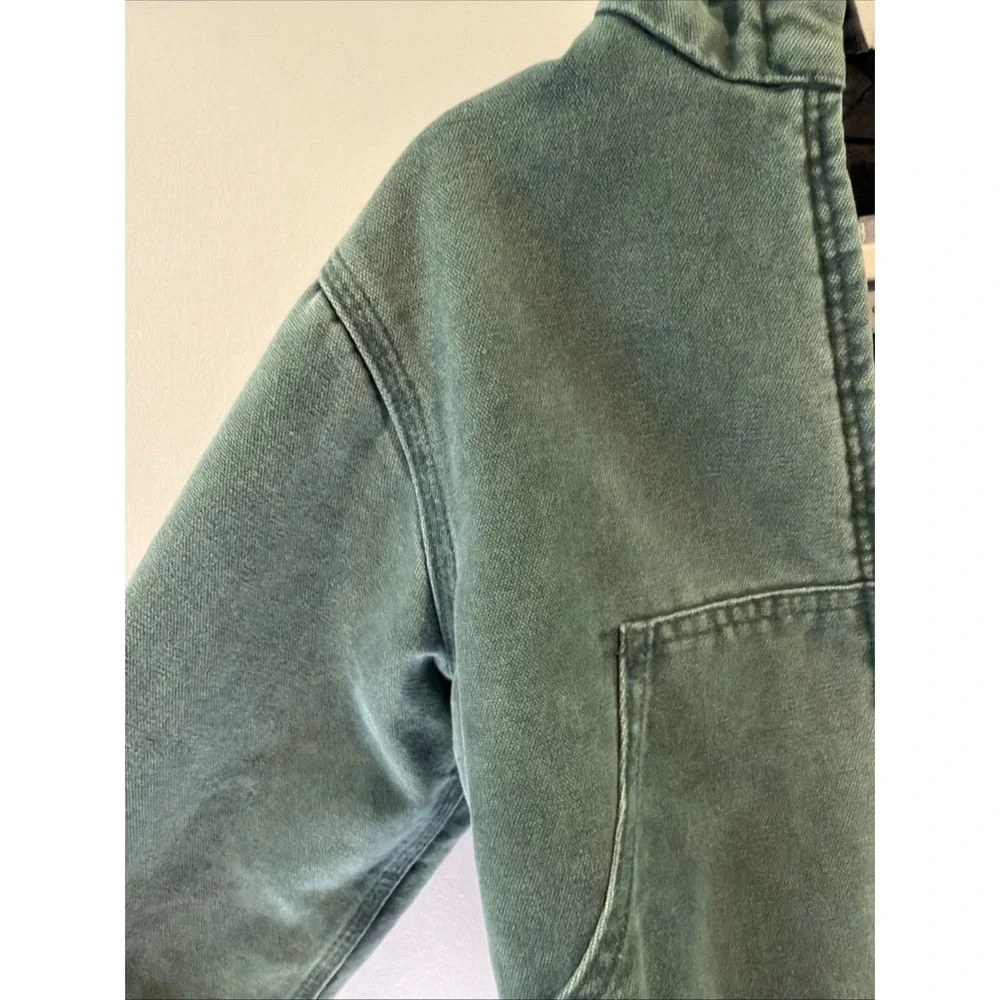 Carhartt Youth Small Vintage 1997 Aspen Green Active Barn Jacket JQ694